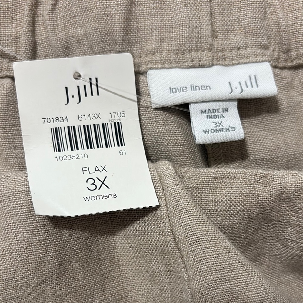 J.Jill Women's Flax Linen Pants
